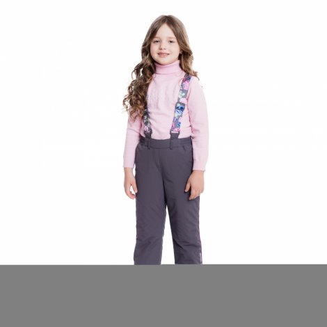 Серые брюки для девочки PlayToday 362054, вид 2