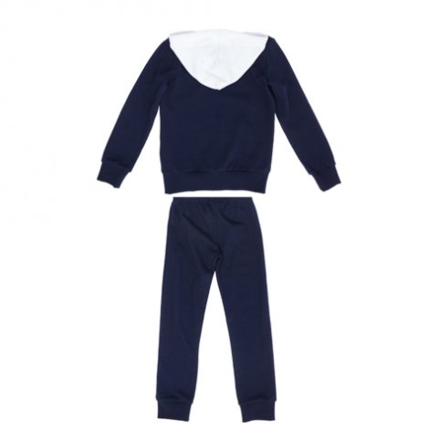 Темно-синий комплект: толстовка, брюки для девочки PlayToday 364081, вид 2