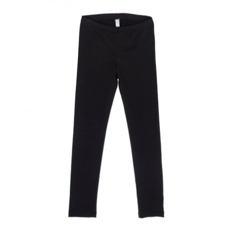 Черные леггинсы для девочки S'COOL 364086, вид 1