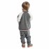 Серые брюки утепленные для мальчика PlayToday Baby 367062, вид 3 превью