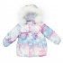 Голубой комплект зимний: куртка, полукомбинезон для девочки PlayToday Baby 368051, вид 2 превью