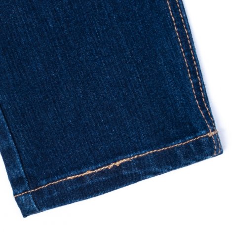Темно-синие брюки джинсовые для мальчика PlayToday 381062, вид 3