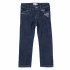 Синие брюки джинсовые на флисе для мальчика PlayToday 381064, вид 1 превью