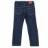 Синие брюки джинсовые на флисе для мальчика PlayToday 381064, вид 2 превью