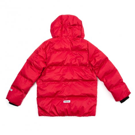 Бордовая куртка на флисе для мальчика PlayToday 381153, вид 2