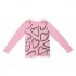 Розовая футболка с длинным рукавом для девочки PlayToday 382026, вид 1 превью