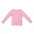 Розовая футболка с длинным рукавом для девочки PlayToday 382026, вид 2 превью