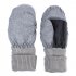 Серые рукавицы для девочки PlayToday 382035, вид 2 превью