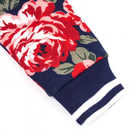 Темно-синяя толстовка для девочки PlayToday 382071, вид 4