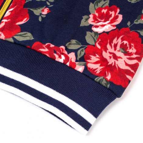 Темно-синяя толстовка для девочки PlayToday 382071, вид 5