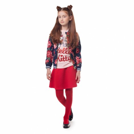 Темно-синяя толстовка для девочки PlayToday 382071, вид 7