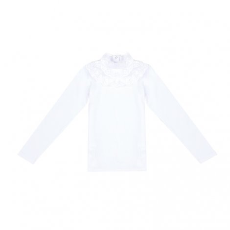 Белая водолазка для девочки S'COOL 384446, вид 1