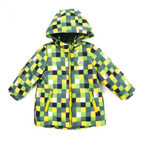 Зеленая куртка для мальчика PlayToday Baby 387102, вид 1