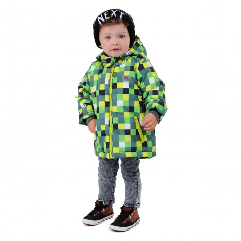 Зеленая куртка для мальчика PlayToday Baby 387102, вид 9