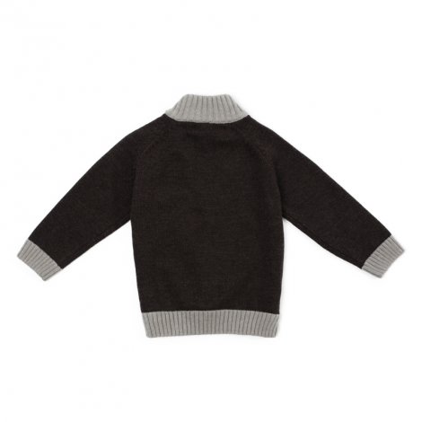 Серый свитер для мальчика PlayToday Baby 387111, вид 6