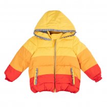 Желтая куртка для девочки PlayToday Baby 388003