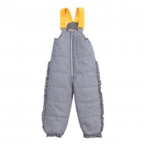 Серый полукомбинезон для девочки PlayToday Baby 388006
