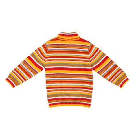 Желтый свитер для девочки PlayToday Baby 388011, вид 2