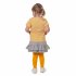 Серая юбка для девочки PlayToday Baby 388031, вид 5 превью