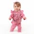Розовая толстовка для девочки PlayToday Baby 388827, вид 6 превью