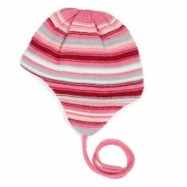 Розовая шапка для девочки PlayToday Baby 388867