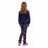 Темно-синие брюки спортивные для девочки PlayToday 389007, вид 8 превью