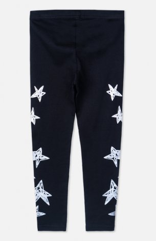 Черные леггинсы 2 шт. в комплекте для девочки PlayToday 392023, вид 5