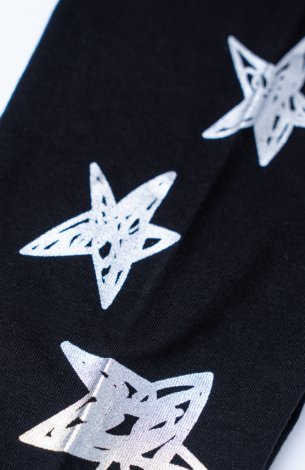 Черные леггинсы 2 шт. в комплекте для девочки PlayToday 392023, вид 6