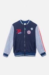 Синяя куртка трикотажная для мальчика PlayToday Tween 393176