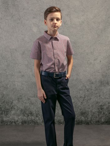 Красная сорочка для мальчика S'COOL 393428, вид 7