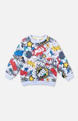 Серая толстовка для мальчика PlayToday Baby 397003