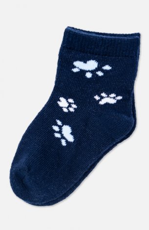 Темно-синие носки, 2 пары в комплекте для мальчика PlayToday Baby 397815, вид 1