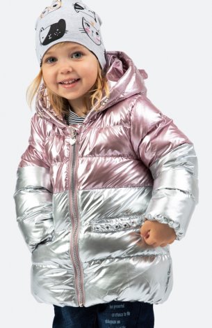Розовая куртка демисезонная для девочки PlayToday Baby 398006, вид 7