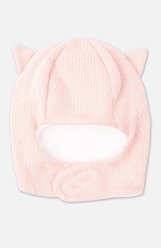 Светло-розовая шапка-шлем для девочки PlayToday Baby 398816