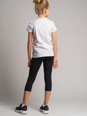 Черные леггинсы для девочки PlayToday Tween 4202121, вид 2