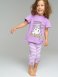 Фиолетовый комплект: футболка, брюки (легинсы) для девочки PlayToday Baby 42123015, вид 2 превью