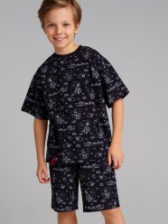Черная пижама для мальчика PlayToday Tween 42316025