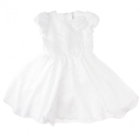 Белое платье для девочки PlayToday 452001, вид 1