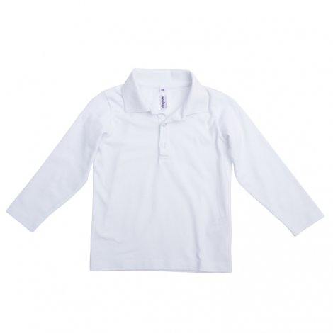 Белая футболка с длинным рукавом для мальчика PlayToday 461013/719, вид 1