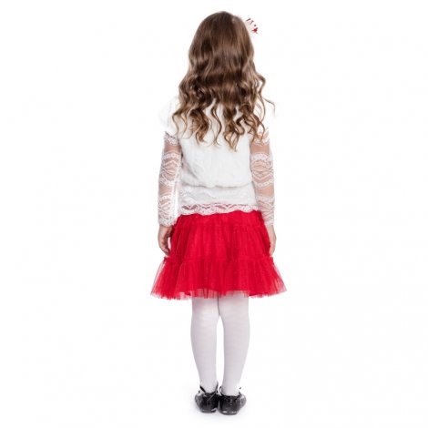 Красная юбка для девочки PlayToday 462008, вид 5