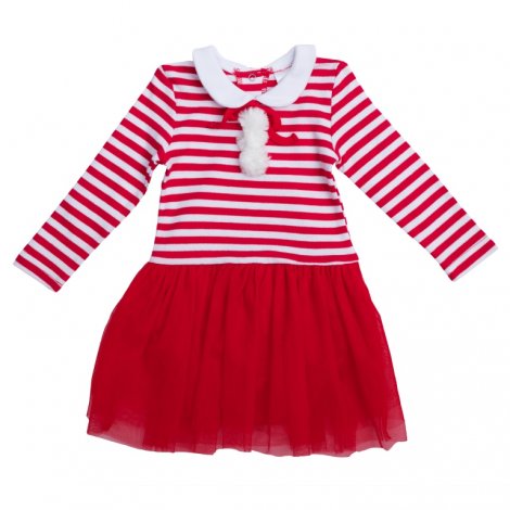 Красный карнавальный костюм для девочки PlayToday Baby 468010, вид 3