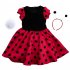 Красное платье для девочки PlayToday Baby 468014, вид 1 превью
