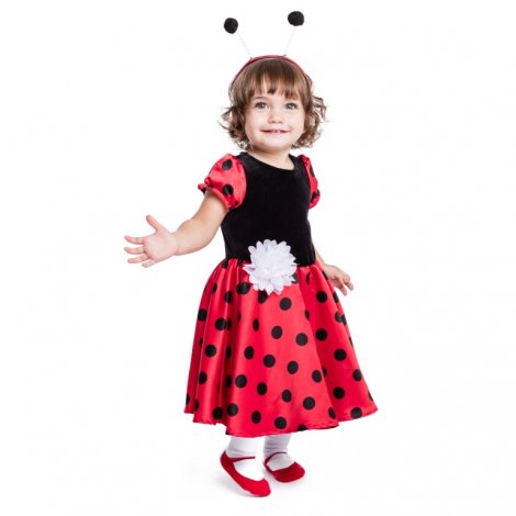 Красное платье для девочки PlayToday Baby 468014, вид 2
