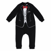 Черный комбинезон для мальчика PlayToday Baby 487801