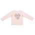 Розовая футболка с длинным рукавом для девочки PlayToday 542005, вид 1 превью