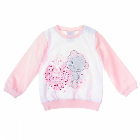 Белая толстовка для девочки PlayToday Baby 558003, вид 1