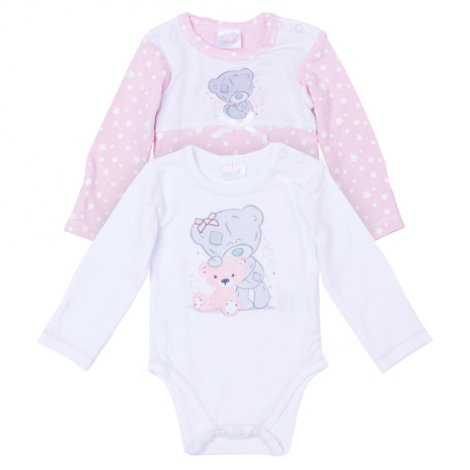 Разноцветные боди, 2 шт. в комплекте для девочки PlayToday Baby 568801/1600, вид 1