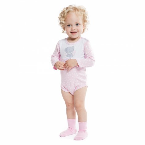 Разноцветные боди, 2 шт. в комплекте для девочки PlayToday Baby 568801/1600, вид 4