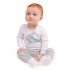 Серый комплект: боди, комбинезон, шапочка для мальчика PlayToday Baby 587806, вид 10 превью