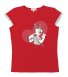 Красная футболка для девочки S'COOL 624016, вид 1 превью
